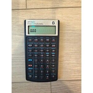 Hewlett Packard HP 10BII Plus Financial Calculator
